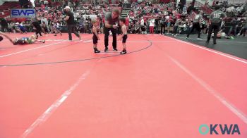 35 lbs Rr Rnd 2 - Titus Jauregui, Tonkawa Takedown Club vs Woodson Rowell, Elgin Wrestling
