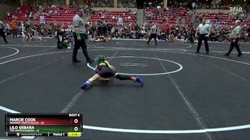 60 lbs Round 2 (6 Team) - Lilo Gebara, The Untouchables vs Marcie Cook, Midwest Misfitz Black