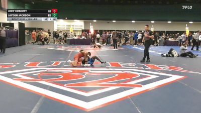 126 lbs Consi Of 128 #2 - Joey Heskett, OH vs Jayden Jackson, MD