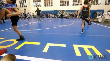 61 lbs Semifinal - Jett Boland, Tonkawa Takedown Club vs Leland Riley, Midwest City Bombers Youth Wrestling Club