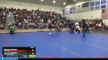 195 lbs Champ. Round 2 - Bryan Romero, JW North vs Isaiah Higuera, Team Jackrabbits