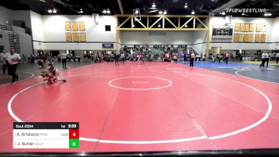 157A lbs Rr Rnd 1 - Anthony Artalona, Penn vs Jacob Butler, Oklahoma