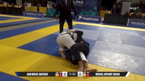 Michael Anthony Joshua vs Juan Miguel Santiago 2025 Pan Jiu Jitsu IBJJF Championship