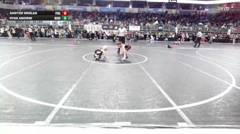 55 lbs Quarterfinal - Sawyer Whelan, Purler vs Ryan Amorim, Morris Fitness