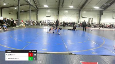 60 lbs Final - Nolan Gatt, Backyard Brawlers Wrestling Club - (A) vs Darien Thompson, The Storm Wrestling Center