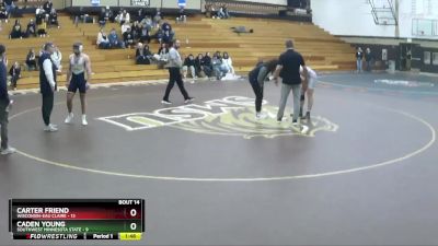 165 lbs Round 5 (6 Team) - Carter Friend, Wisconsin-Eau Claire vs Caden Young, Southwest Minnesota State