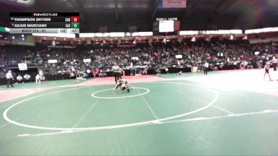 61 lbs Cons. Round 1 - Julius Marciano, LAC3 vs Thompson Snyder, CGB2
