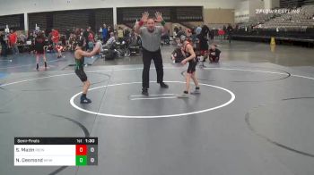 49 lbs Semifinal - Samuel Mazin, RedNose ES vs Noah Desmond, Warhawks Inc. ES