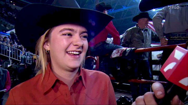 2022 Canadian Finals Rodeo: Interview With Jade Kenney - Breakaway Roping - Round 6