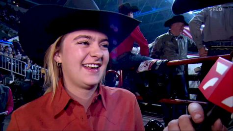 2022 Canadian Finals Rodeo: Interview With Jade Kenney - Breakaway Roping - Round 6