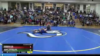 147 lbs Quarterfinal - Jimmy Mcmillan, John Carroll Catholic HS vs Andrew Gil, Houston Academy