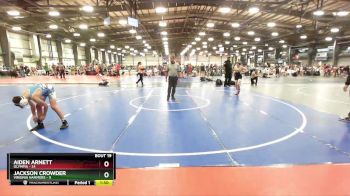 110 lbs Rd# 8- 12:30pm Saturday Final Pool - Jackson Crowder, Virginia Hammers vs Aiden Arnett, Olympia