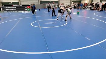 157 lbs Champ. Round 1 - Jed Berggren, Cross County vs Jaxson Smith, Hill City Wrestling