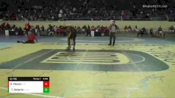 5A-195 lbs Champ. Round 1 - Terrell Roberts, MacArthur vs Hudson Moudy, Coweta Public School