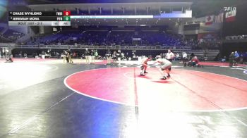 215 lbs Cons. Semi - Chase Wyhlidko, Twelve Bridges vs Jeremiah Mora, Pitman