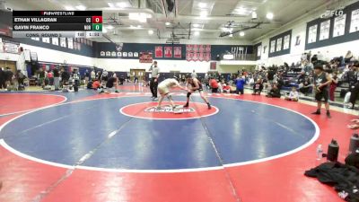 140 lbs Cons. Round 5 - Gavin Franco, Northview vs Ethan Villagran, Centennial Corona