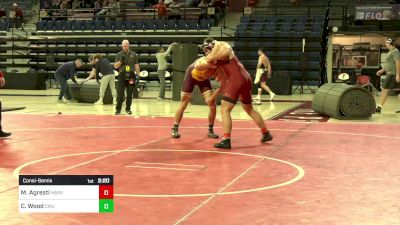 197 lbs Consolation - Max Agresti, Harvard vs Cameron Wood, Central Michigan