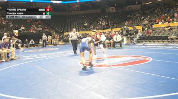 138 Class 2 lbs Cons. Round 1 - Chris Spears, Monett vs Aiden Nash, North County