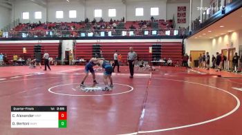 141 lbs Quarterfinal - Connor Alexander, North Carolina vs Danny Bertoni, Maryland