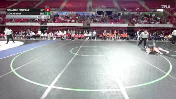 120 lbs Round 2 - Quarters & 1st Wb (16 Team) - Zoe Aceves, Rockwall vs Calleigh Freifeld, Katy