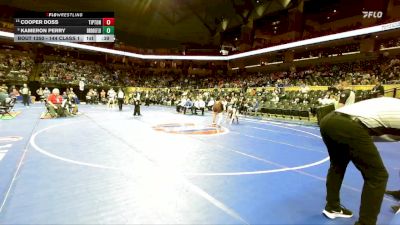 144 Class 1 lbs Cons. Semi - Kameron Perry, Brookfield vs Cooper Doss, Tipton