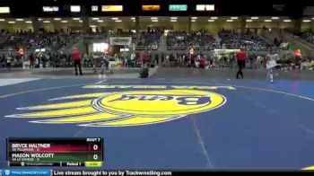 106 lbs Semis & 1st Wrestleback (8 Team) - Bryce Haltner, 4A Tillamook vs Mason Wolcott, 4A La Grande