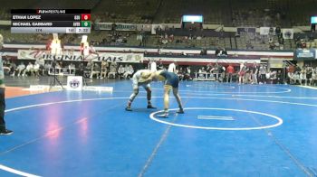 174 lbs Quarters & Wb (16 Team) - Ethan Lopez, Glenville State University vs Michael Gabbard, Averett