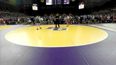 100 lbs Rnd Of 32 - Kristian DeClercq, IL vs Ryker Clobes, MN