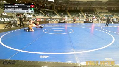 135 lbs 5th Place - Nolan Carlson, Champions Wrestling Club vs Alexander Knowles, Askren Wrestling Academy