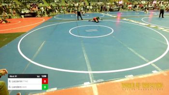 95 lbs Round Of 16 - Bradley Lazzerini, Team Tulsa Wrestling Club vs Gavin Landers, Immortal Athletics WC