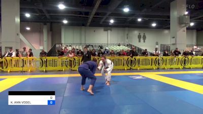 ERICA ALICIA SANTANA vs KATHERINE ANN VOGEL 2024 American National IBJJF Jiu-Jitsu Championship