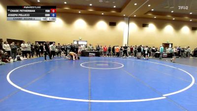 132 lbs Champ. Round 2 - Chase Fetherman, Pennsylvania vs Joseph Pellicci, Connecticut