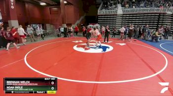 187 lbs Round 1 - Brennan Welch, Green River Grapplers Wrestling vs Noah Ingle, Cowboy Kids Wrestling Club