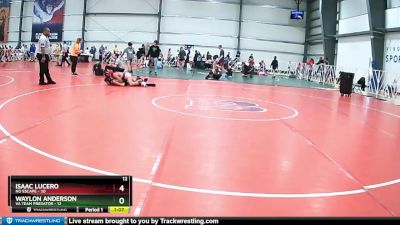 105 lbs Rd# 9- 2:15pm Saturday Final Pool - Isaac Lucero, No Escape vs Waylon Anderson, VA Team Predator