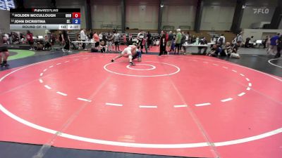 157 lbs Round Of 16 - Holden McCullough, Grindhouse Wrestling vs John DiCristina, St. Pius Wrestling Club