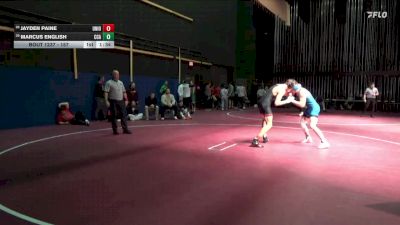 157 lbs 25th Place Match - Marcus English, Clear Creek-Amana vs Jayden Paine, Union, LaPorte City