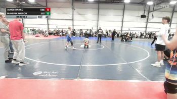 105 lbs Rr Rnd 2 - CJ Dreshman, TDWC Maniacs Blue - MS vs Mason Hartrum, 84 Athletes - MS
