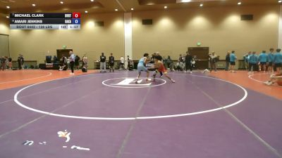 138 lbs Cons. Semis - Michael Clark, Dragon RTC vs Amari Jenkins, Bad Karma