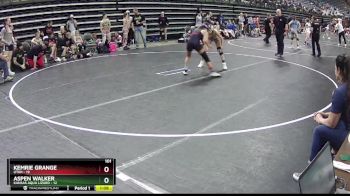 101 lbs Quarterfinals (8 Team) - Aspen Walker, Kansas Aqua Lizard vs Kemrie Grange, Utah