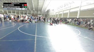 63 lbs Champ. Round 2 - Tucker Horner, JWC vs Pedro Henrique Vale De Oliveira Filho, Timpanogos Wrestling