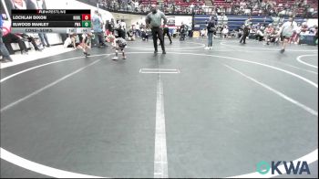 40 lbs Consolation - Lochlan Dixon, Noble Takedown Club vs Elwood Manley, Perry Wrestling Academy