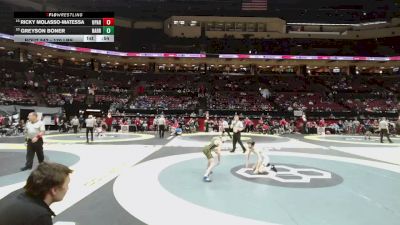 106 lbs Cons. Sub-quarters - Greyson Boner, Harrison vs Ricky Molasso-Matessa, Upper Arlington