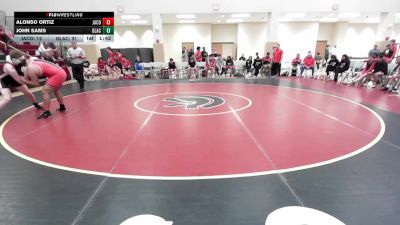 215 lbs Semis & 3rd Wb (16 Team) - Alonso Ortiz, Jackson County vs John Sams, Glynn Academy