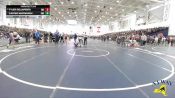 81 lbs Champ. Round 2 - Carter Whitmarsh, Gouverneur Wrestling Club vs Tyler DellaPenta, Eden Wrestling Club