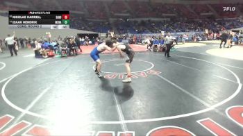 6A Boys 190 lbs Cons. Round 2 - Nikolas Harrell, Sandy Boys vs Izaak Hendrix, McNary Boys