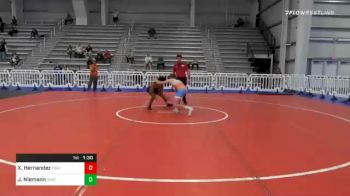 120 lbs Final - Xzharion Hernandez, Fight Barn Wrestling Club vs Josh Niemann, Ohio Beach Boys