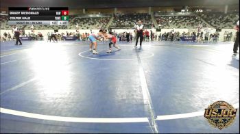 90 lbs Final - Brady McDonald, Raw Wrestling Club vs Colter Hale, Powerhouse Gold