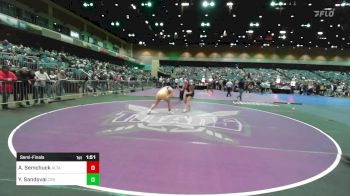 185 lbs Semifinal - Ava Semchuck, Alta vs Ylyana Sandoval, Crook County