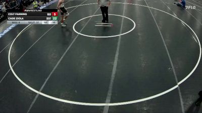 165 lbs Semis & 1st Wrestleback (8 Team) - Preston Krause, Burwell vs Kelby Coufal, Aquinas Catholic