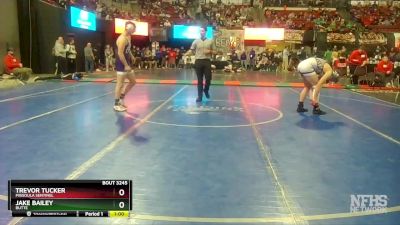 AA - 170 lbs Cons. Round 2 - Trevor Tucker, Missoula Sentinel vs Jake Bailey, Butte